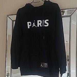 Nike Jordan Paris Saint-Germain PSG Soccer Basketball Sweatshirt Hoodie